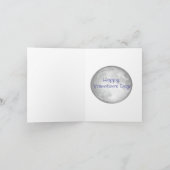 Astronaut  Love You to the Moon Card  Kaart (Binnen)