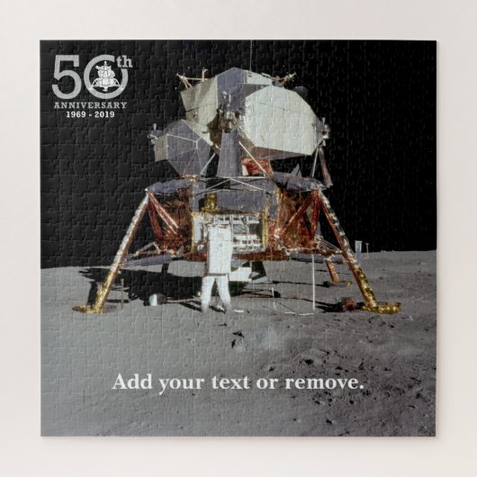 Astronaut, Lunar Module, Apollo 11 Moon Mission, Legpuzzel (Verticaal)