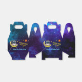 Astronaut & Maan Bedankdoosjes (Uitgevouwen)