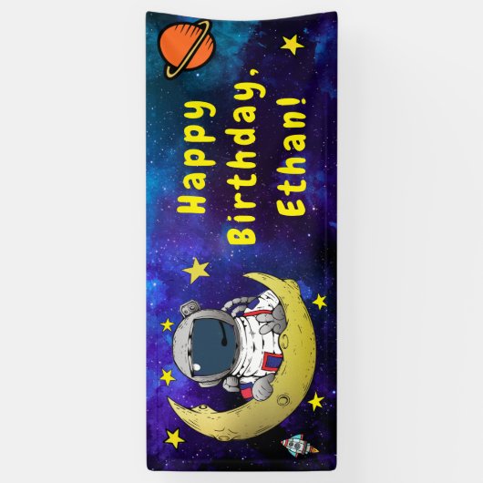 Astronaut & Maan Spandoek (Verticaal)