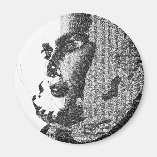 astronaut magneet (Voorkant)