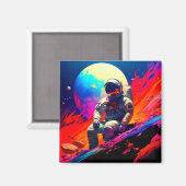 Astronaut Magneet (Voorkant / Achterkant)