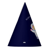 Astronaut Meisje Kinderen Verjaardag Feesthoedjes (Links)