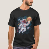 Astronaut met ballon T-shirt (Voorkant)