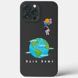 astronaut met ballonnen landing aarde Case-Mate iPhone case