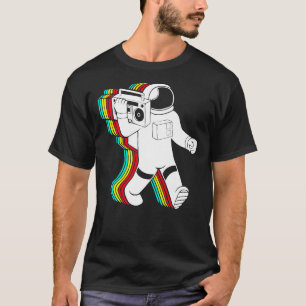 Astronaut met boombox Classic T-Shirt