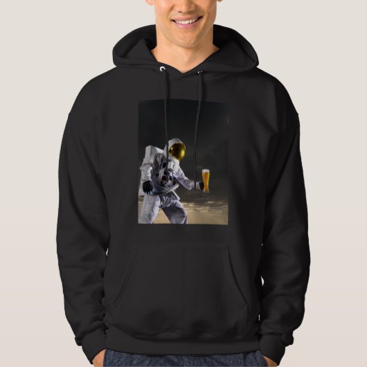 Astronaut met een punt hoodie (Voorkant)