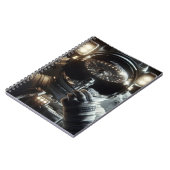 Astronaut met reflectie van UFO Notitieboek (Linkerzijde)