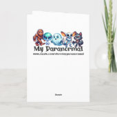 Astronaut met reflectie van UFO | Verjaardag Kaart (Achterkant)