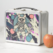 Astronaut minimalistische kat in de ruimte | Grapp (In situ)