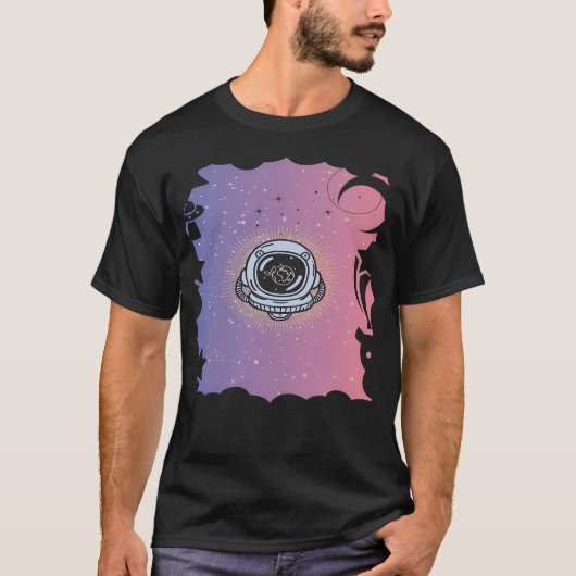 Astronaut mist een gezonde planeet t-shirt (Voorkant)
