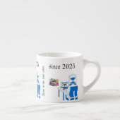 Astronaut Mok Hourglass Head Space Mok voor Kantoo (Rechts)