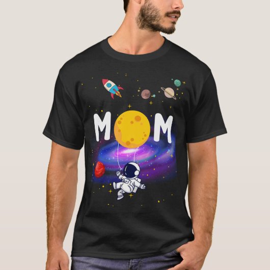 Astronaut Mom - Uit deze wereld liefde T-shirt (Voorkant)