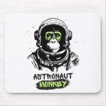 Astronaut Monkey Cool Computer