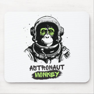 Astronaut Monkey Cool Computer Muismat