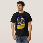 Astronaut Monkey Graphic T-shirt (Voorkant volledig)