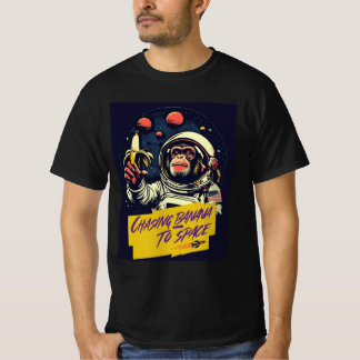 Astronaut Monkey Graphic T-shirt