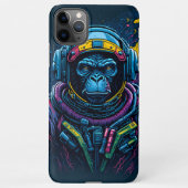 astronaut monkey iPhone hoesje (Achterkant)