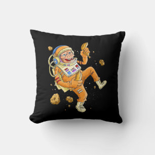 Astronaut Monkey Space Kussen
