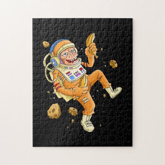 Astronaut Monkey Space Legpuzzel (Verticaal)