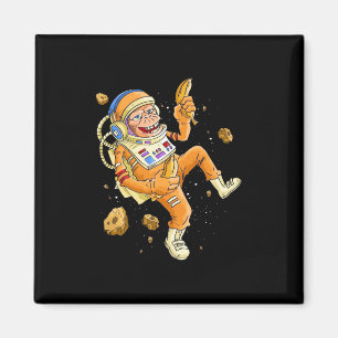 Astronaut Monkey Space Magneet