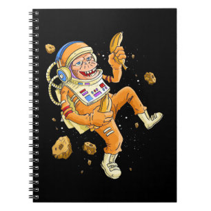 Astronaut Monkey Space Notitieboek