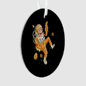 Astronaut Monkey Space Ornament (voorkant)