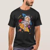 Astronaut Monkey Space Rocket Cute Funny Kids Boys T-shirt (Voorkant)