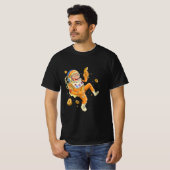 Astronaut Monkey Space T-shirt (Voorkant volledig)