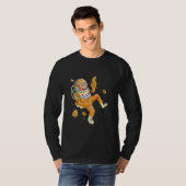 Astronaut Monkey Space T-shirt (Voorkant volledig)
