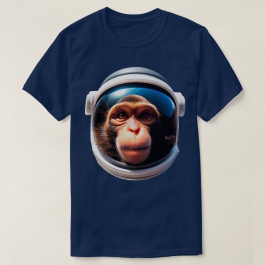 Astronaut Monkey T-shirt (Design voorkant)