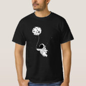 Astronaut Moon-ballon T-shirt (Voorkant)