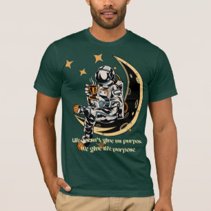 Astronaut Moon Dreams - Space Exploration T-shirt