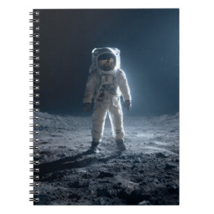 Astronaut Moon Landing Notitieboek