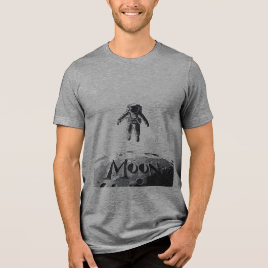 Astronaut Moon T-shirt (Voorkant)