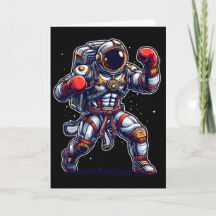 Astronaut Muay Thai Boksen Karate Kickboksen Marti Kaart
