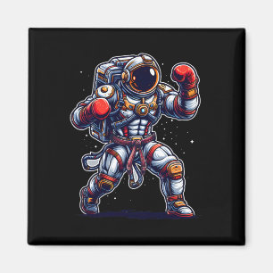 Astronaut Muay Thai Boksen Karate Kickboksen Marti Magneet