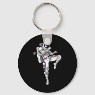 Astronaut Muay Thai Boksen Karate Kickboksen Marti Sleutelhanger