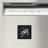 Astronaut Muay Thai Boxing Karate Kickboxing Marti Magneet (Insitu (Vaatwasser))