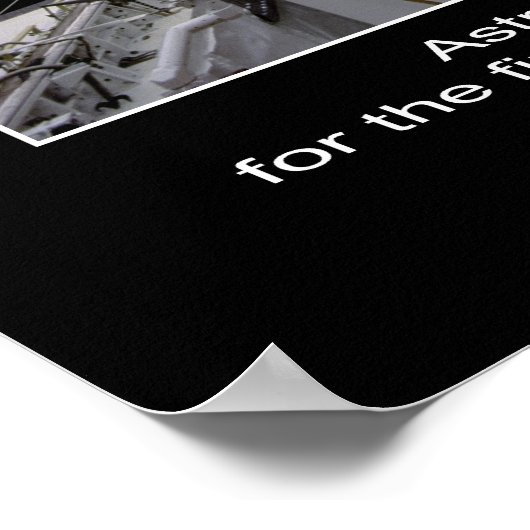 Astronaut Musgrave Hubble Space Telescope Poster (Hoek)