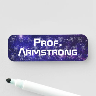 Astronaut Naamplaatje