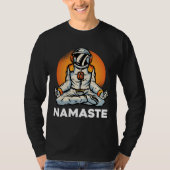 Astronaut Namaste T-shirt (Voorkant)