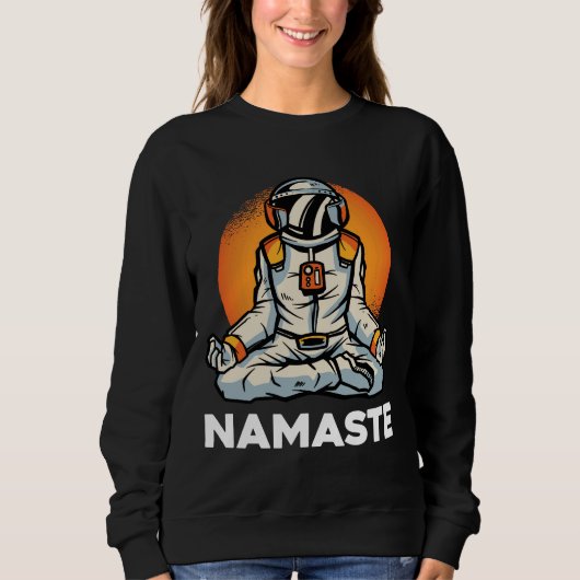 Astronaut Namaste Trui (Voorkant)