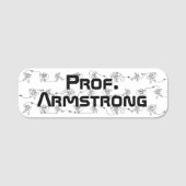 Astronaut Name Tag (Voorkant)