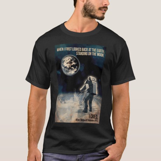 Astronaut NASA Alan Shepard T-shirt (Voorkant)