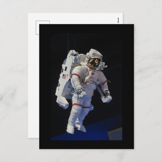 Astronaut NASA Space Feestdagenkaart (Voorkant / Achterkant)