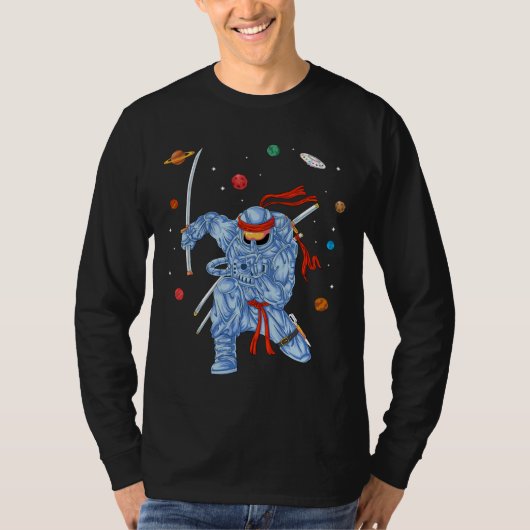 Astronaut ninja t-shirt (Voorkant)