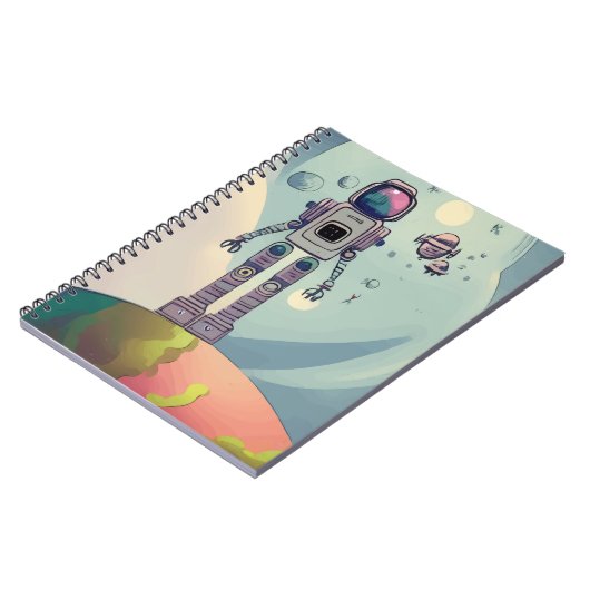 Astronaut  notitieboek (Linkerzijde)