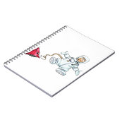 astronaut notitieboek (Linkerzijde)