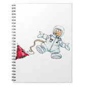 astronaut notitieboek (Voorkant)